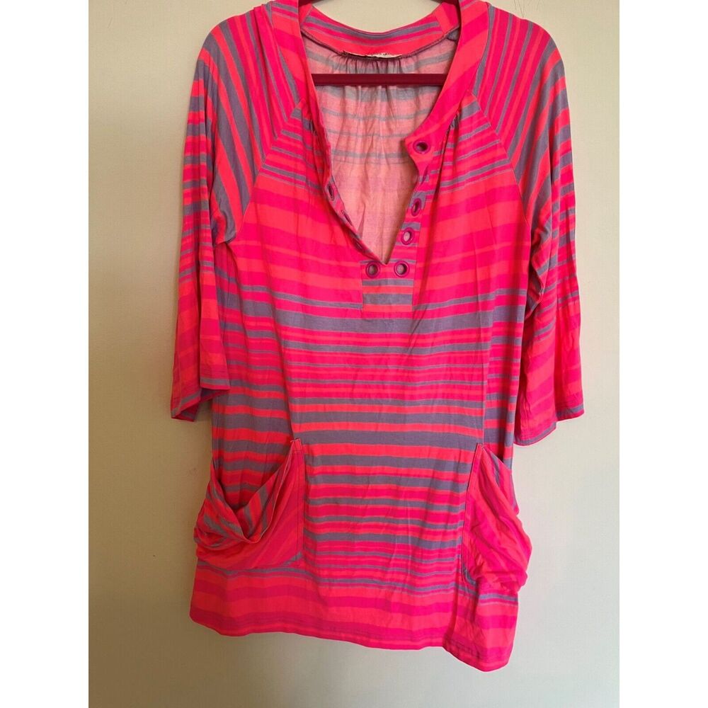 Nanette Lepore Women's M Cover Up Top Tunic Beach Resort Vacatiion